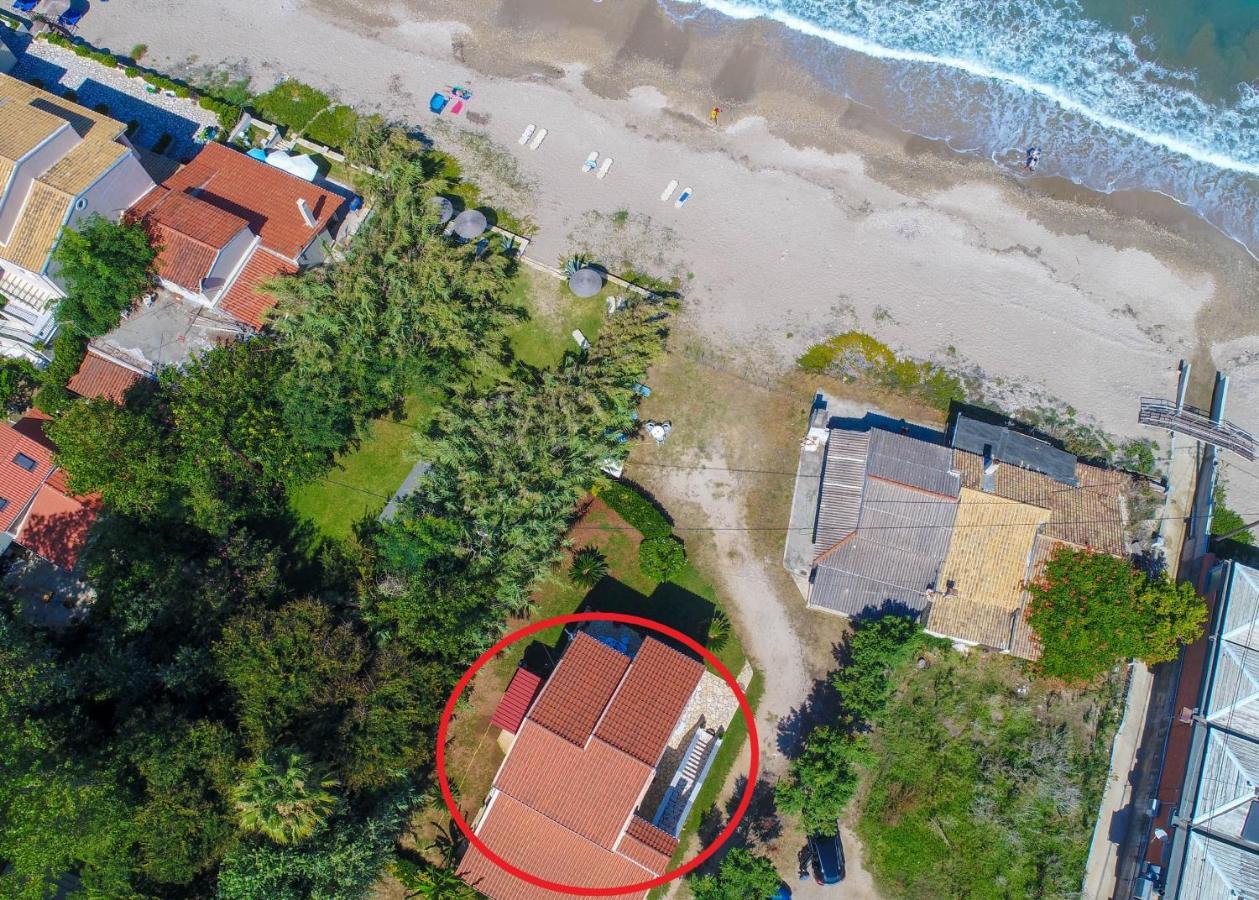 Beach Villa Vasso Acharavi  Ngoại thất bức ảnh