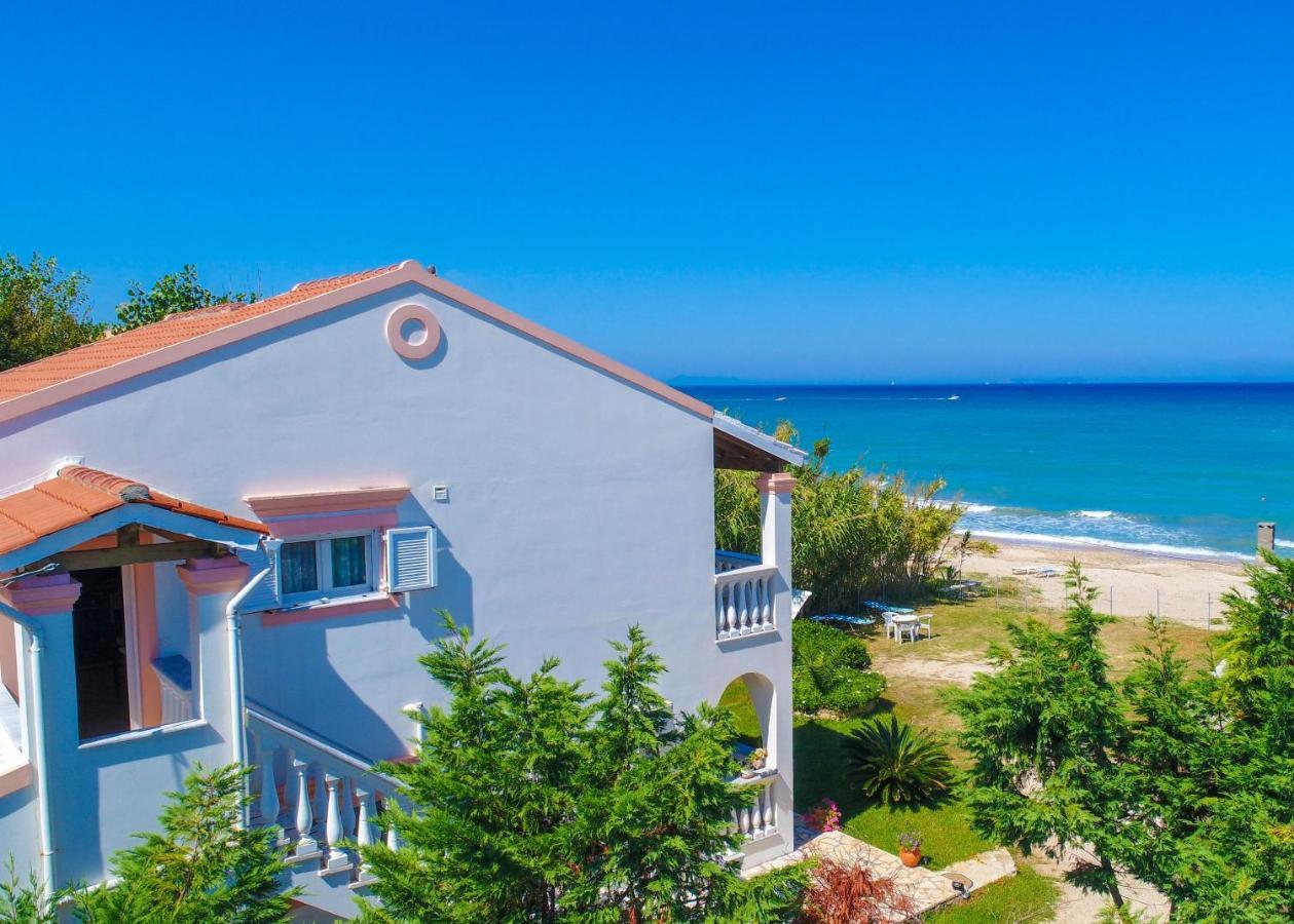 Beach Villa Vasso Acharavi  Ngoại thất bức ảnh