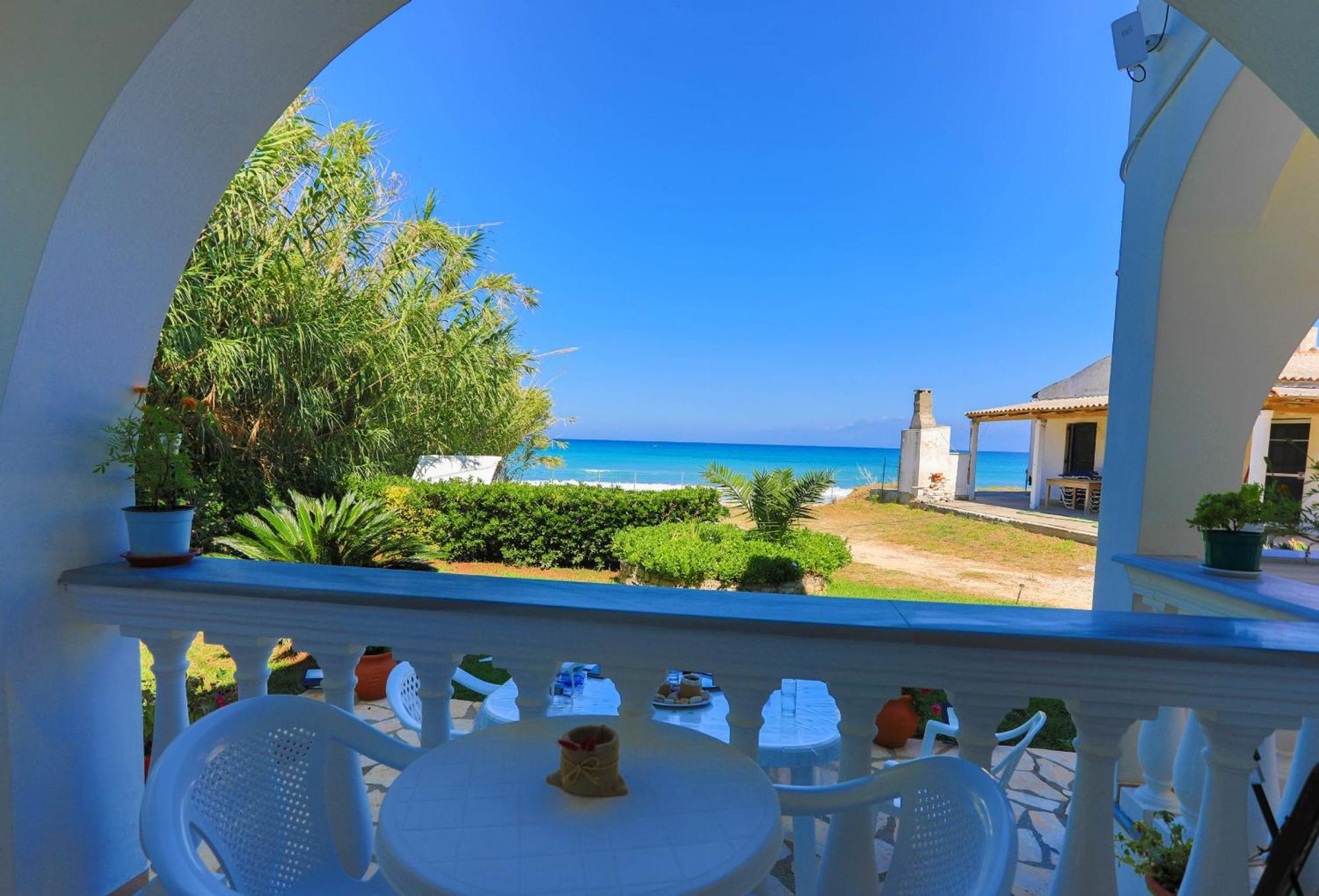 Beach Villa Vasso Acharavi  Ngoại thất bức ảnh