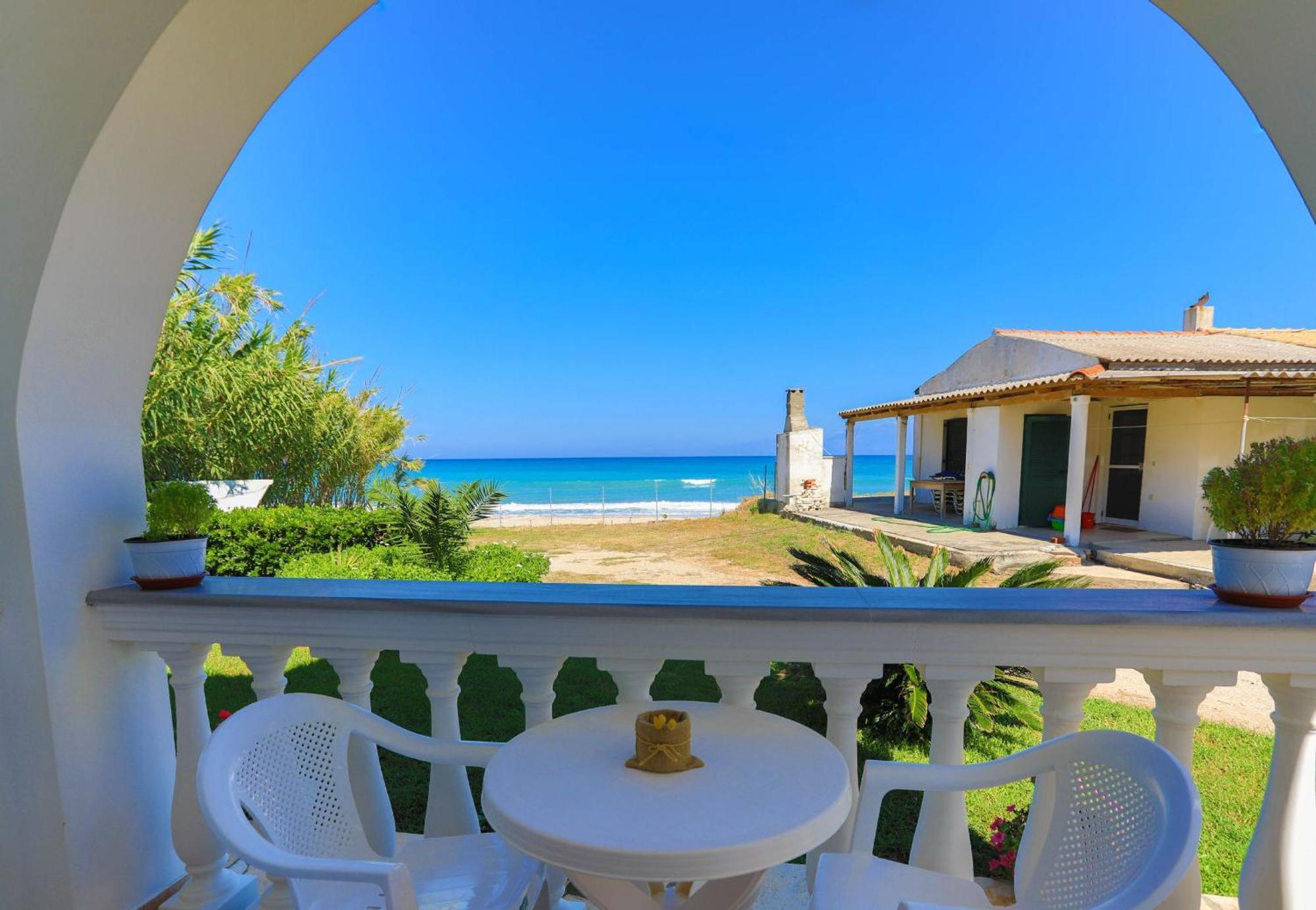 Beach Villa Vasso Acharavi  Ngoại thất bức ảnh