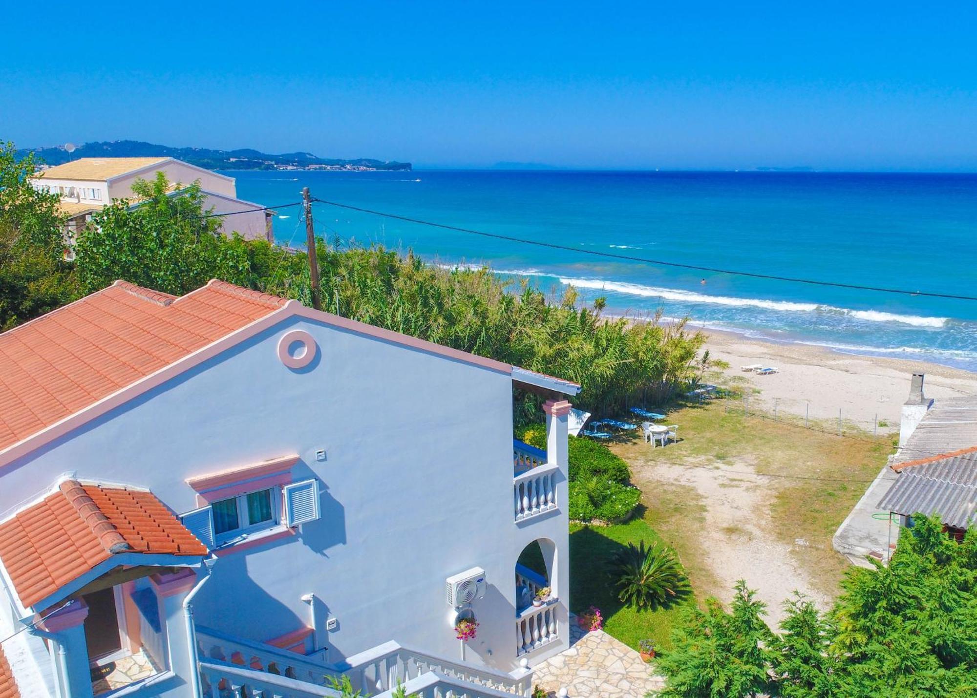 Beach Villa Vasso Acharavi  Ngoại thất bức ảnh